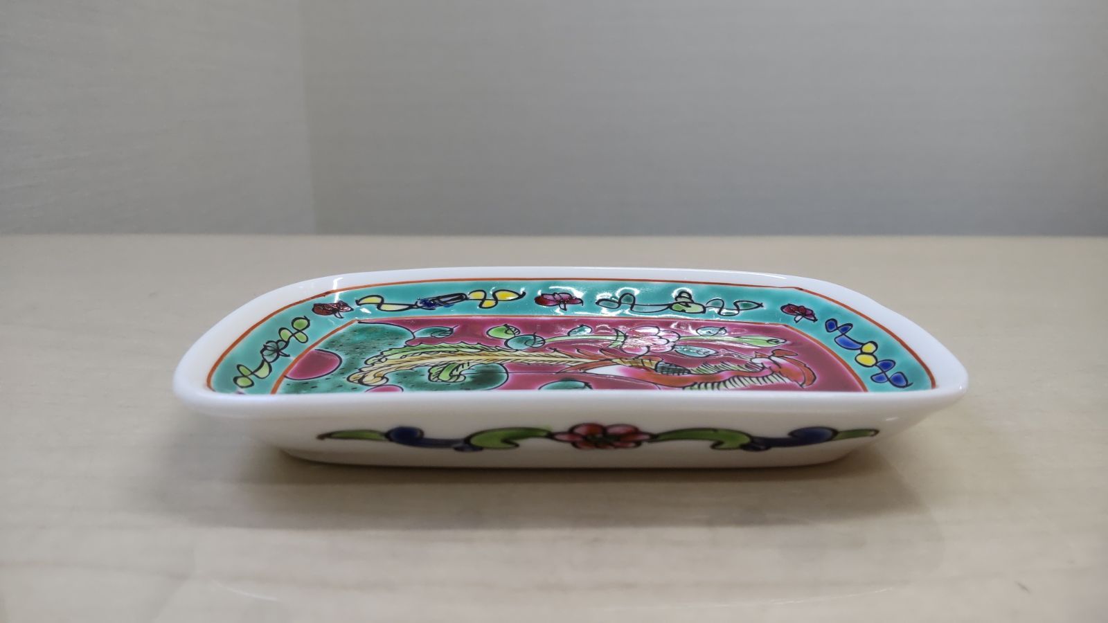 新品 未使用 プラナカン 33P プラナカン プレート rectangle (四角横長皿) ニョニャ 食器