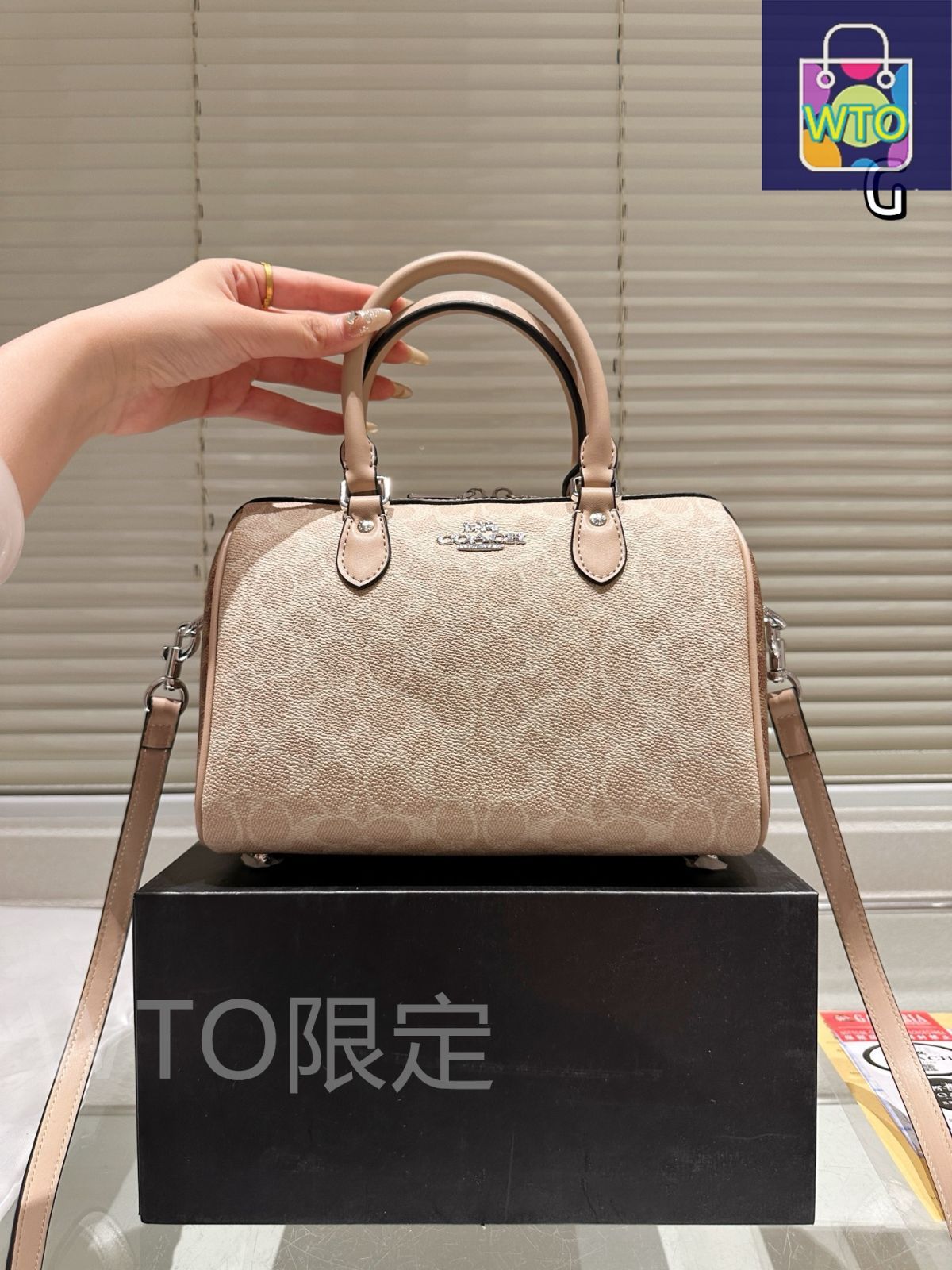 今日WTO】Coach コーチ ボストンピローバッグシリーズ