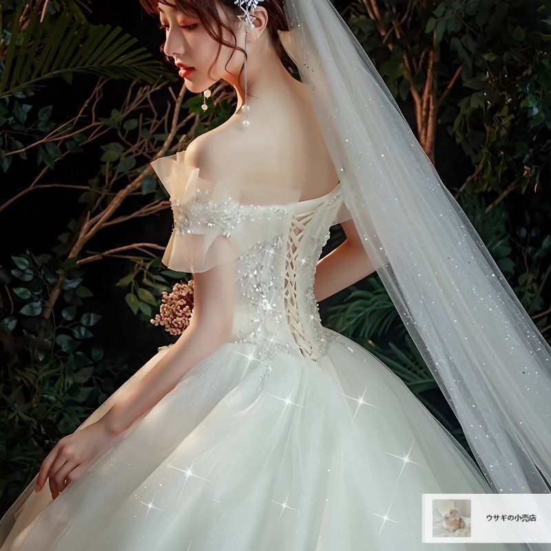 Aライン 結婚式ドレス