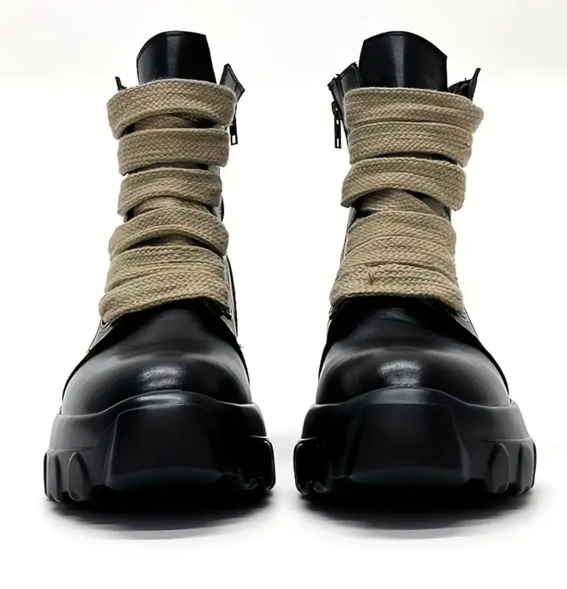妻ロングブーツ野外 ブーツ レザーブーツ メンズ レザー 厚底 履きやすい 歩きやすい ブーツカット レザースニーカー 安全靴 キーパー シューズ サイドジッパー 英国 パンク レトロ ライディング バイク 春 革 カーフ ハイキング 探し出せる ブラック