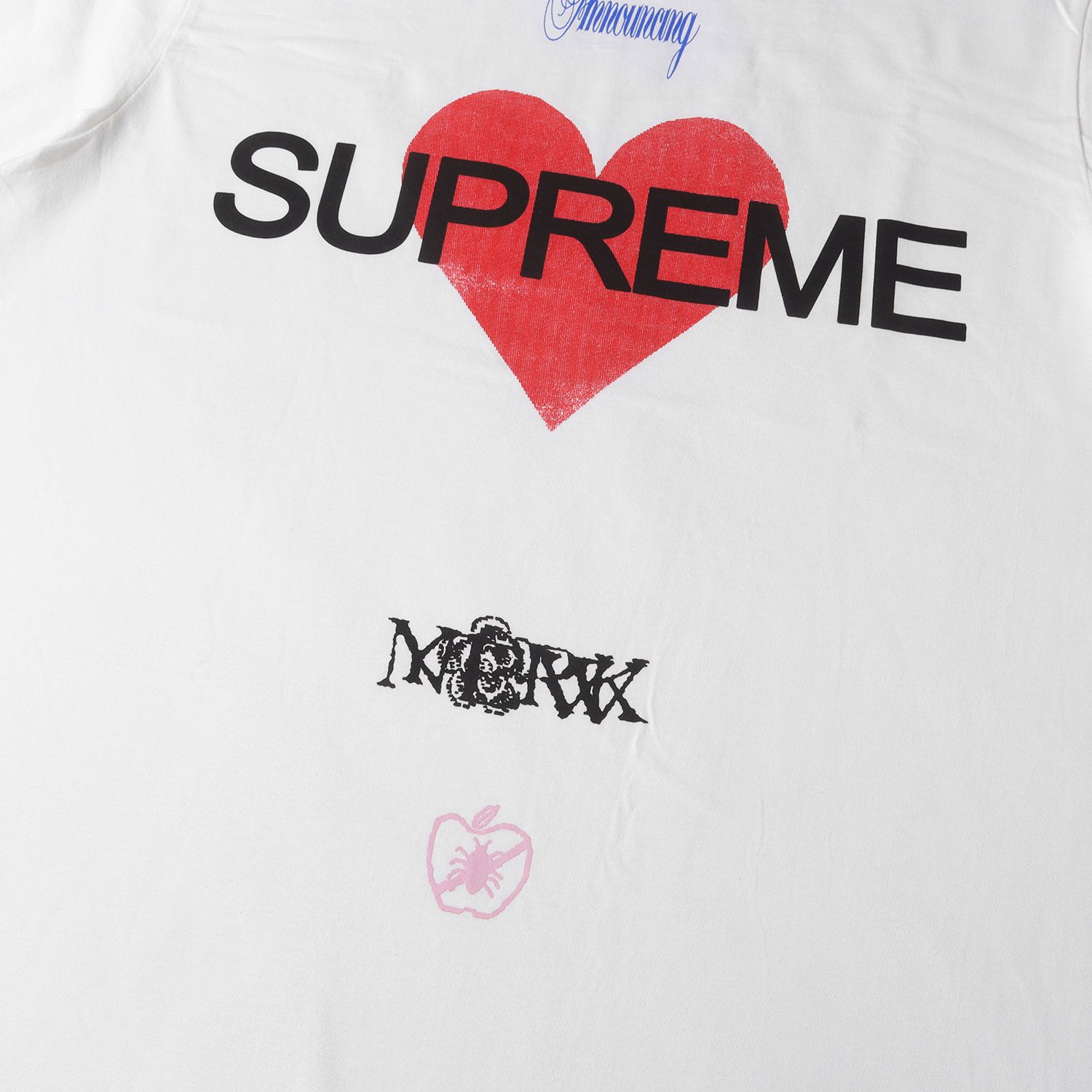 新品】Supreme シュプリーム Tシャツ ホワイト 白 サイズ:XL