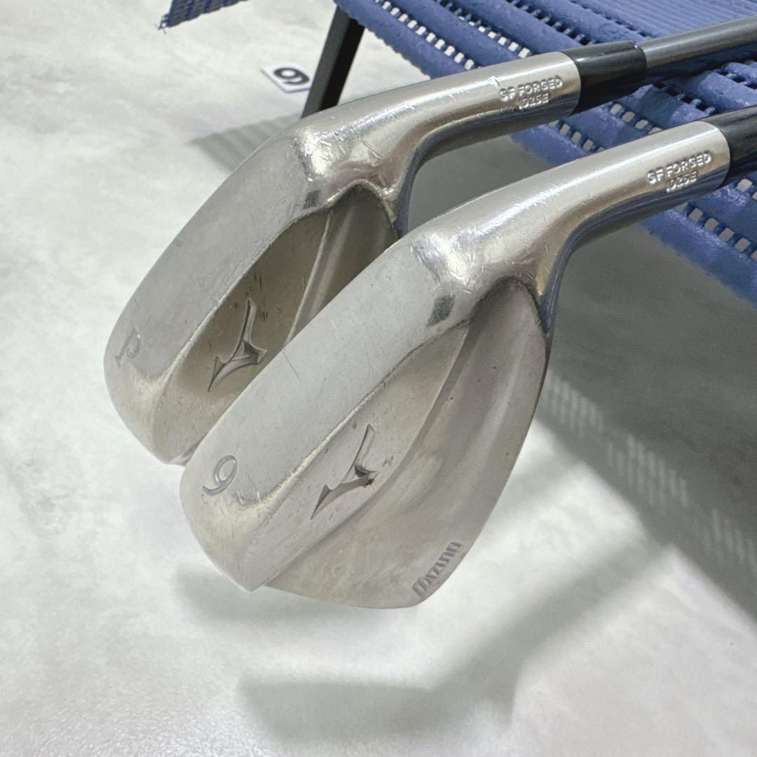 ミズノ MIZUNO MP-5 ホワイトサテン仕上げ 限定 FORGED 9番 PWアイアン