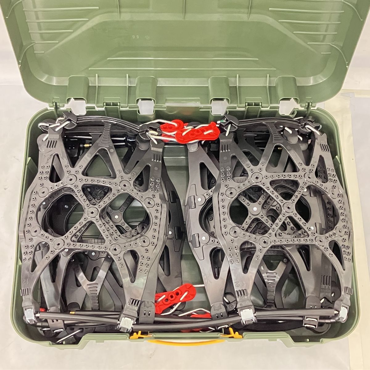 美品 CARMATE BIATHLON Quick EASY QE12 タイヤチェーン 非金属