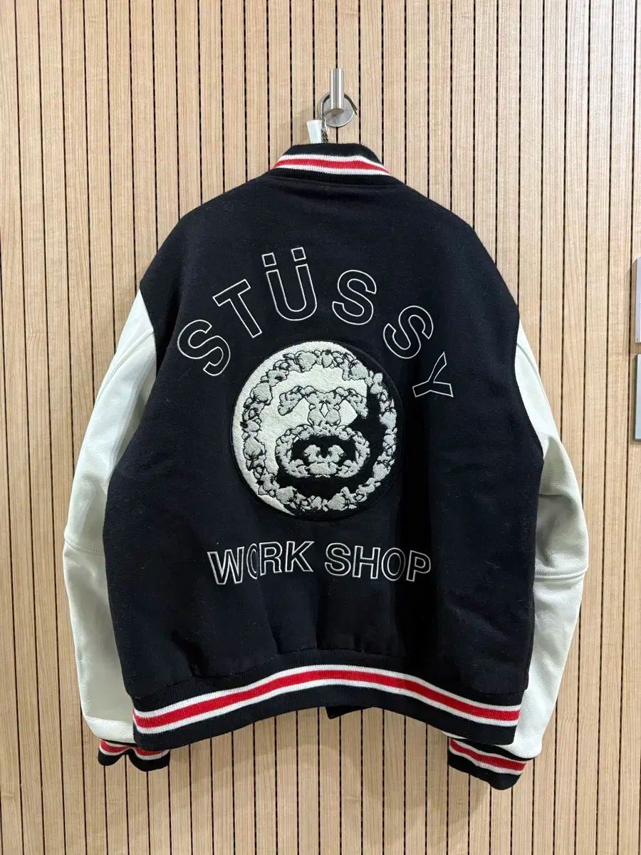 Stussy × Our Legacy × DenimTears　スタジャン 関税込☆Stussy x Denim Tears X Our Legacy TTL Varsity Jacket