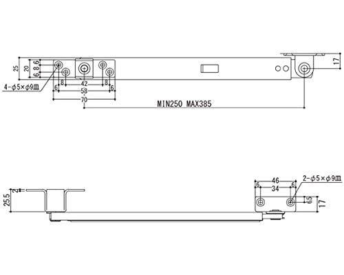 【新品・5営業日で発送】エイト U3020-2A250ミリアンバーD
