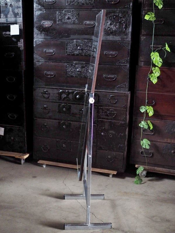 呉服屋さんの全身姿見鏡 日本板硝子製 古録展 送料無料 品番H1708