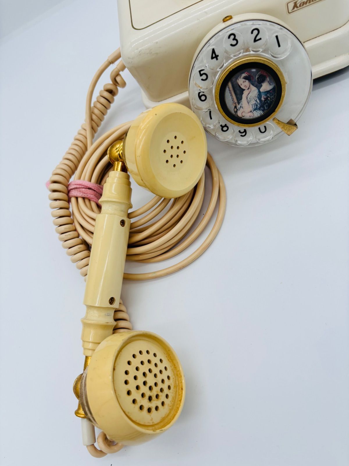アンティーク西洋風電話機 DK-601x1 白 ダイヤル式 神田通信 1977年 2025年最新】電話機 DK-601の人気アイテム - メルカリ