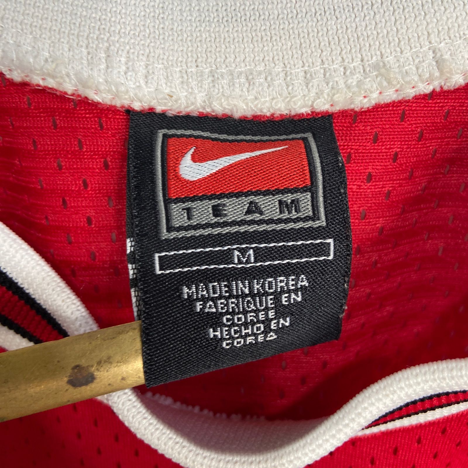 ☆NIKE☆ナイキチーム☆NBA☆シカゴ・ブルズ☆ゲームシャツ☆バスケ 