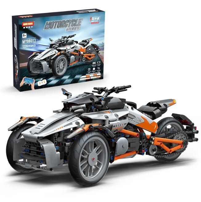 新しいビルディングブロック製品が発売されました MY88013 ボンバルディア小さな粒子組み立てられたビルディングブロックモデルおもちゃの