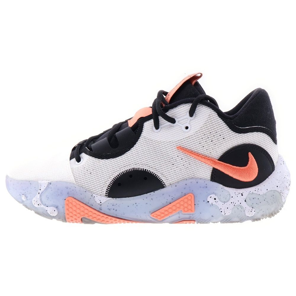 NIKE (ナイキ) PG 6 EP DH8447-100 ポールジョージ ピージー6 クリムゾン ミッドカットスニーカー ホワイト/ブラック US10.5/28.5cm
