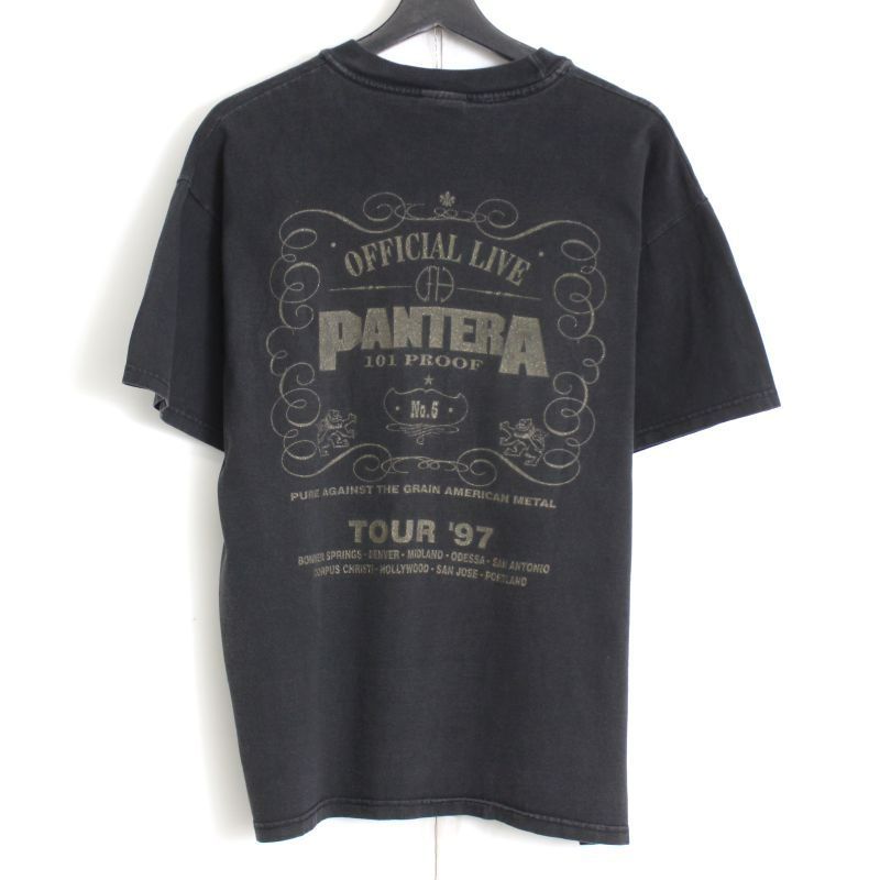 90s vintage パンテラ Pantera Hanes カットオフ ロックT スカル 90s vintage パンテラ Pantera Hanes カットオフ ロックT スカル