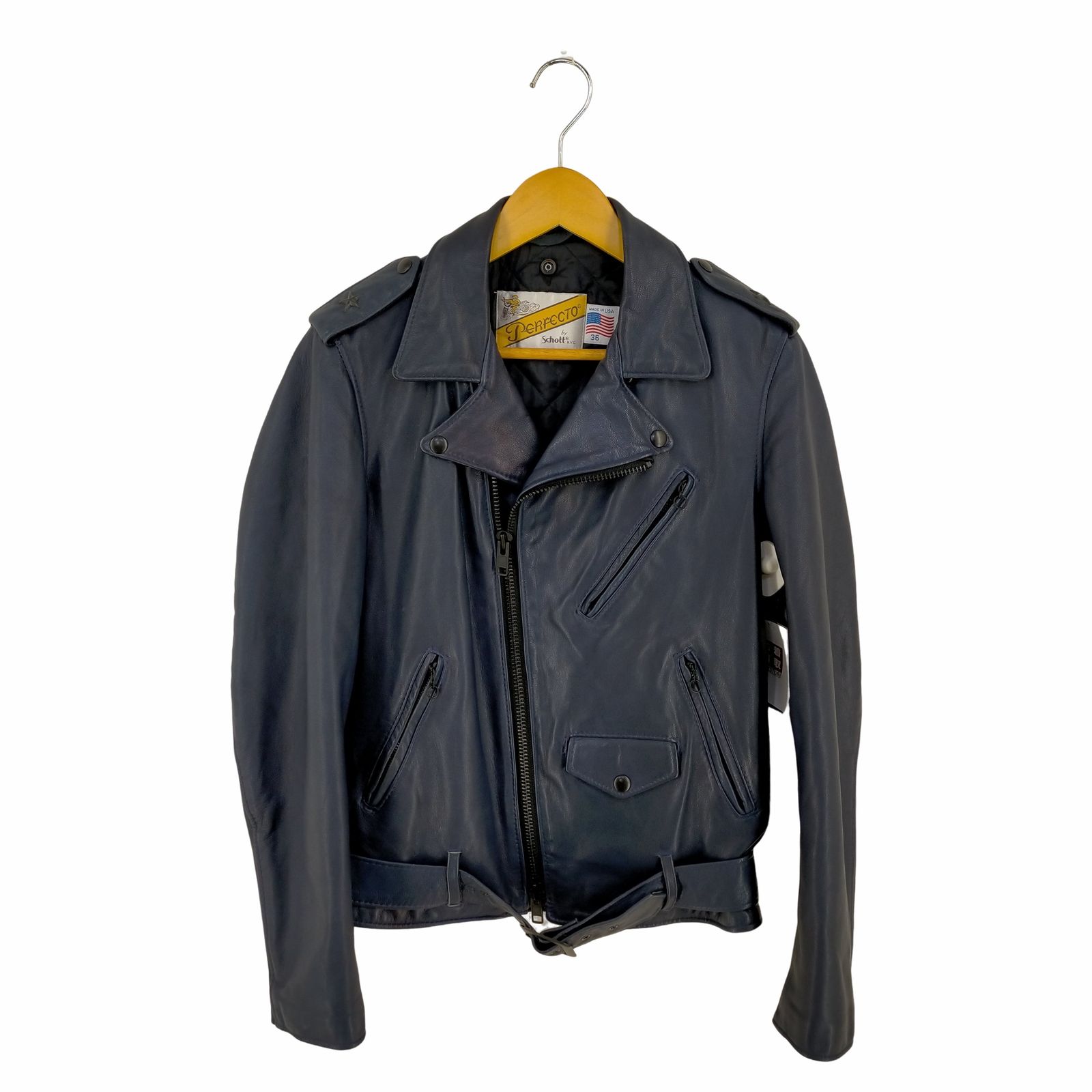 ショット Perfecto by Schott 別注 ゴートレザー ワンスター ダブル 