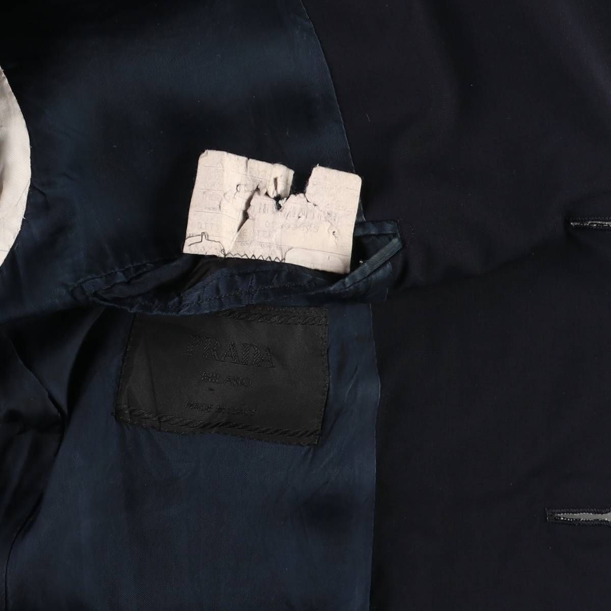 古着 ~90年代 プラダ PRADA MILANO テーラードジャケット イタリア製