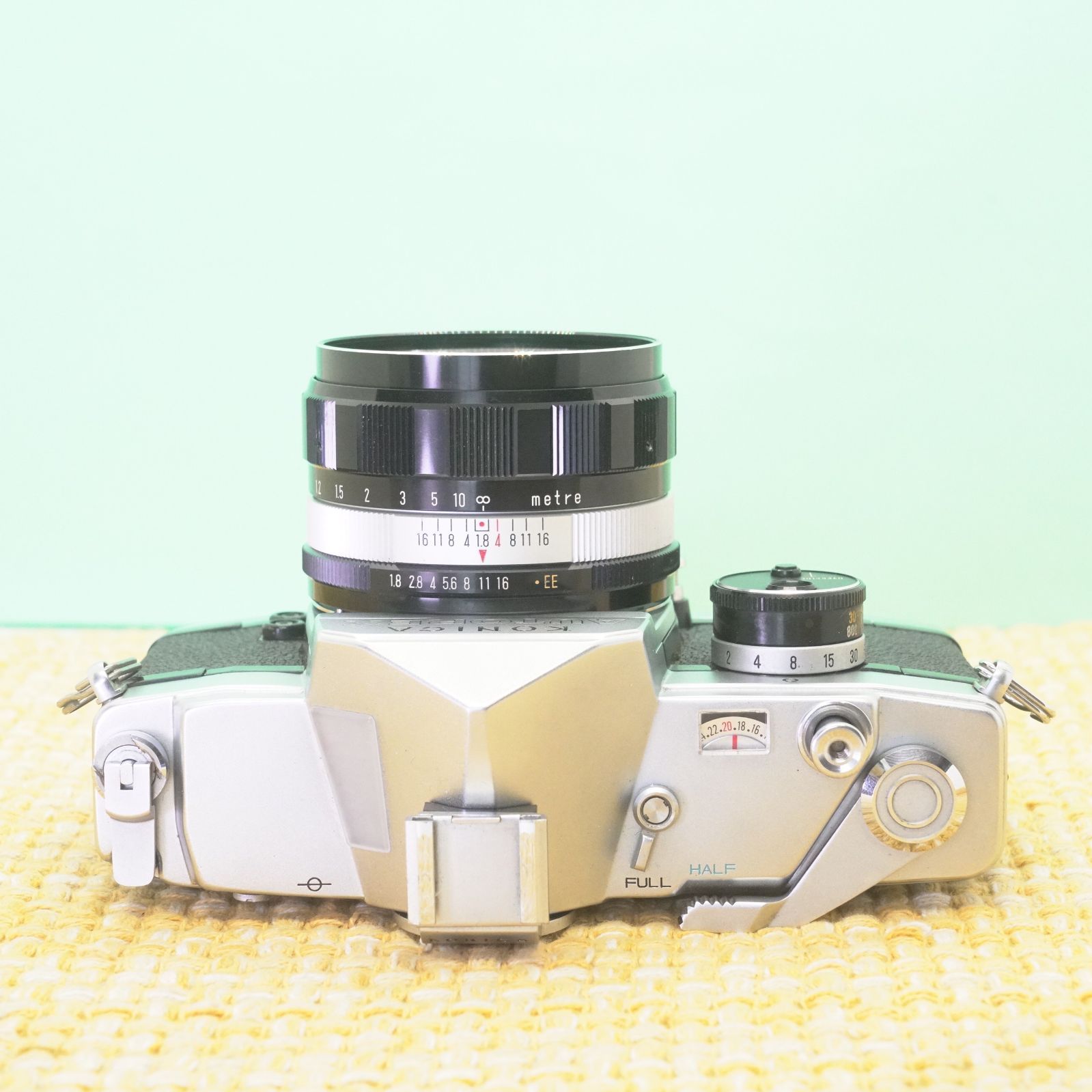 完動品◎コニカ AUTOREX × 52mm f1.8 フィルムカメラ #034 - カメラの