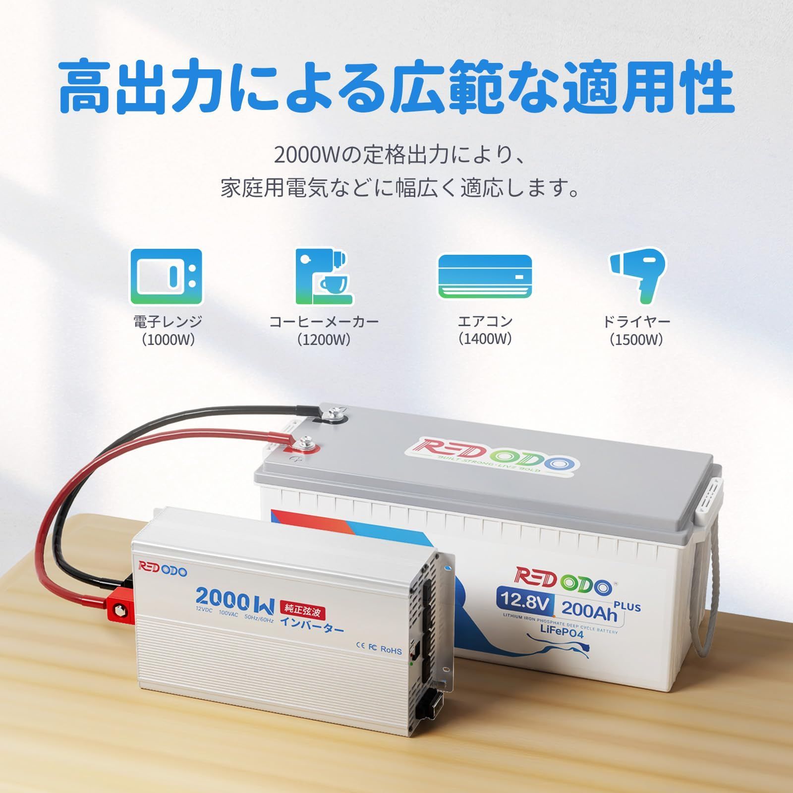 DCから100V AC変換
