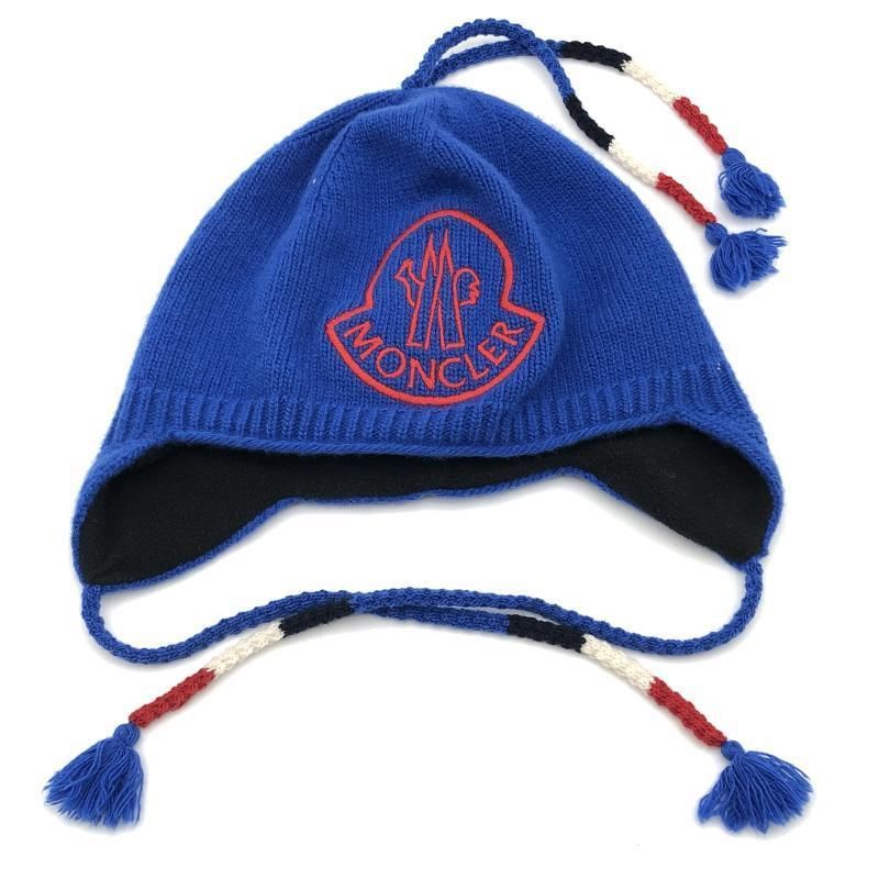 中古】MONCLER BERRETTO TRICOT イヤーガード付きニット帽 C-TIND-21