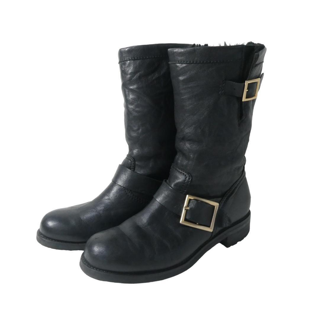 ジミーチュウ JIMMY CHOO エンジニアブーツ ベルト プレート ジミーチュウ JIMMY CHOO エンジニアブーツ ベルト プレート ジミー