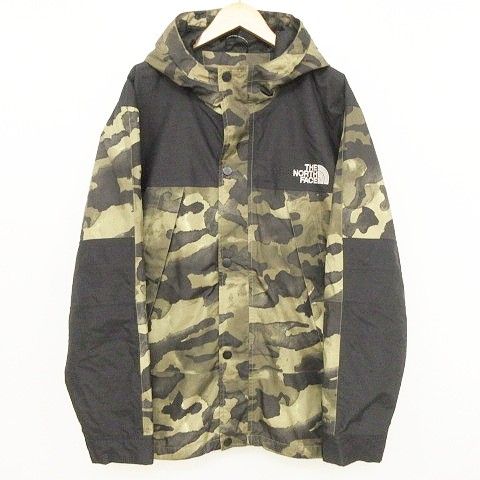 ザノースフェイス THE NORTH FACE カモフラ柄 ジャケット TB5M TN5M マウンテンパーカー XL カーキ AA