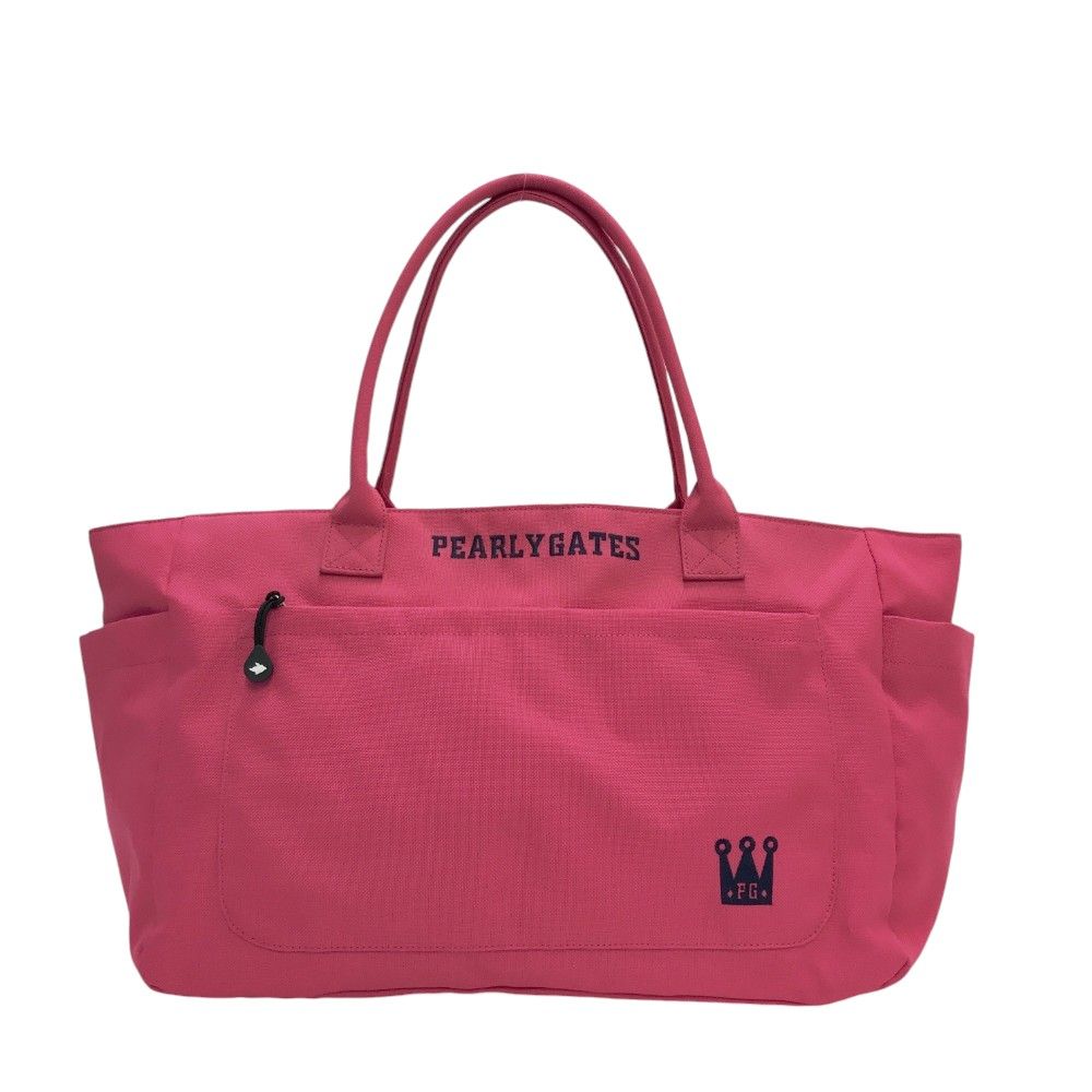 PEARLY GATES パーリーゲイツ ロッカーバッグ トートバッグ ピンク系 PEARLY GATES パーリーゲイツ ロッカーバッグ トートバッグ ピンク系