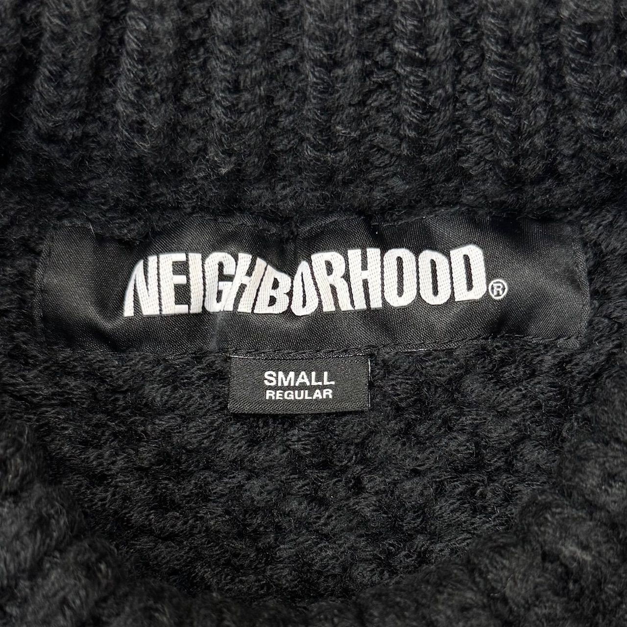参考上代28600円 NEIGHBORHOOD 22AW SAVAGE CABLE SWEATER サバージ 