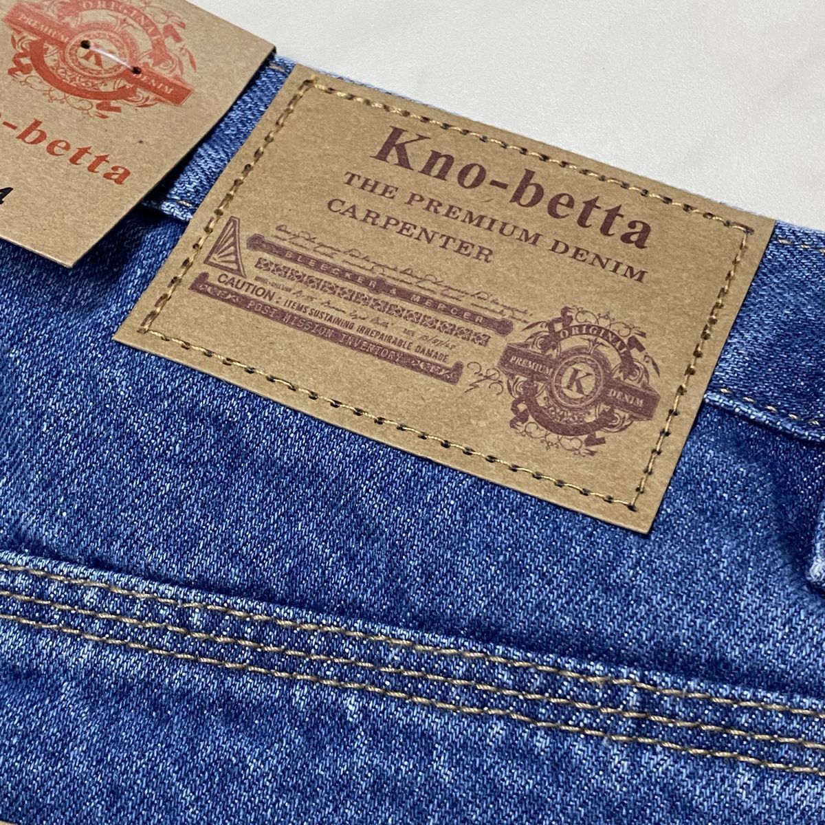 老舗LAブランド KnoBetta 999 ノーベター 太め バギースタイル カーゴ 