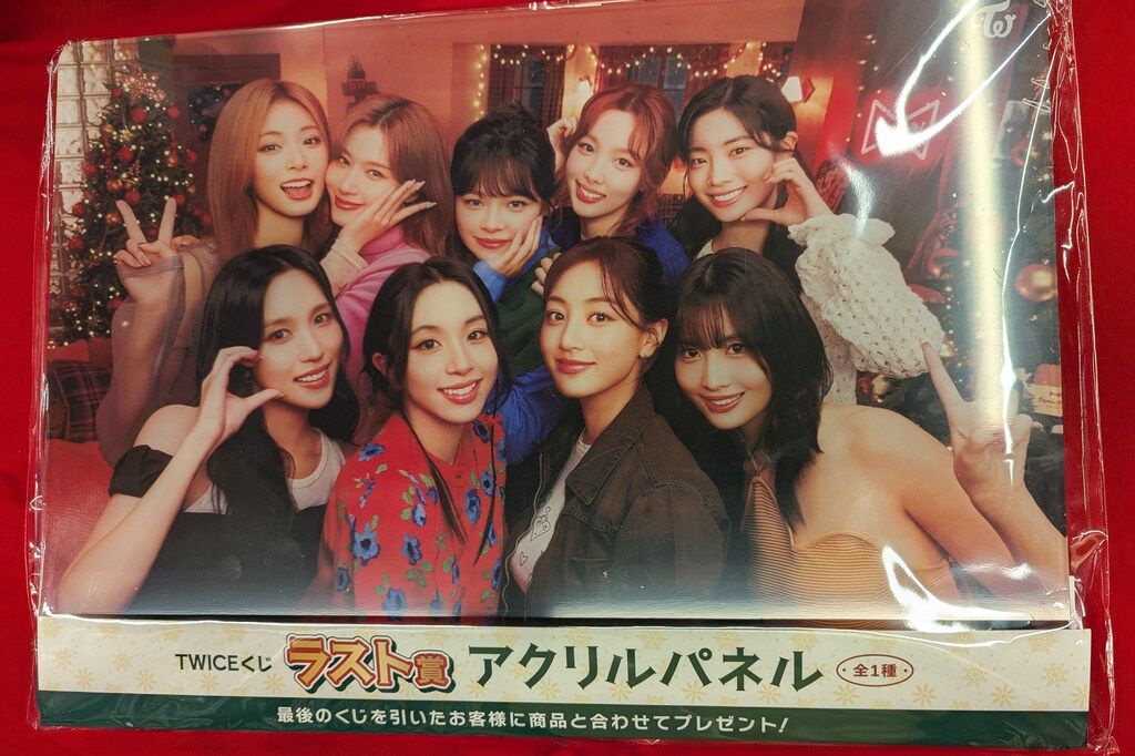 TWICE 24年TWICE くじ アクリルパネル ラスト賞