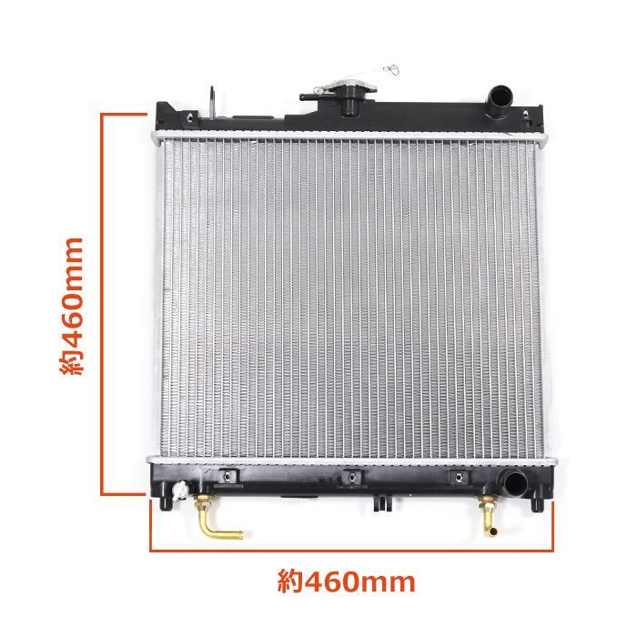 スズキ ジムニー TA-JB23W ラジエーター ラジエター MT車 K6A 17700-80A00 17700-81A00 FFCRYSTALESIA_COM