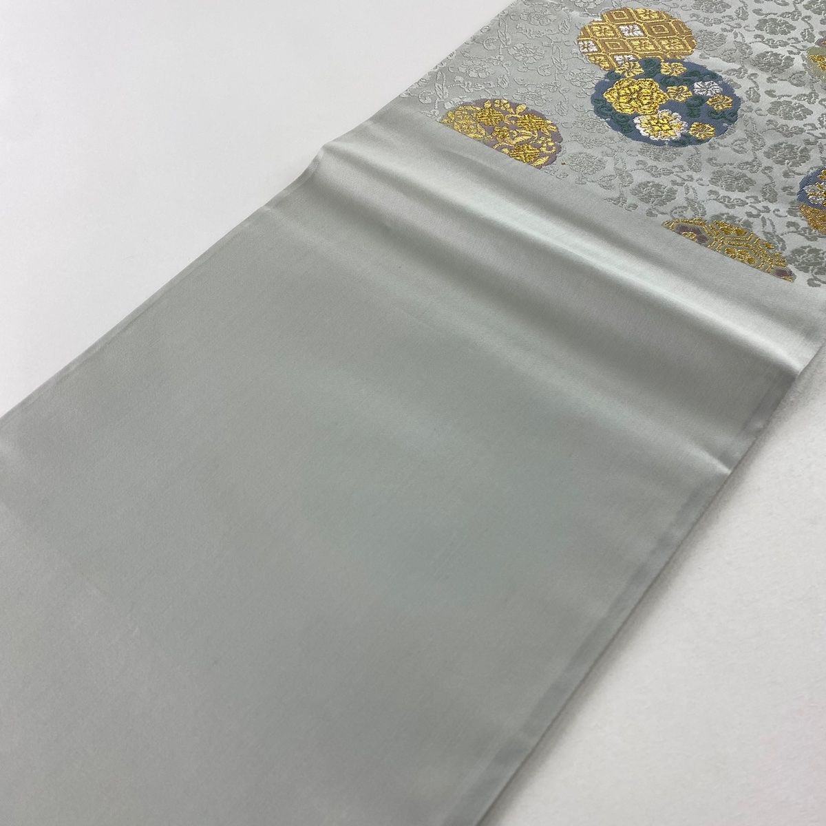 A 唐草唐花模様 金銀糸 六通 正絹 フォーマルな袋帯 B 唐草模様 金銀糸 金通し 唐花 六通 正絹 フォーマルな袋帯 レディース