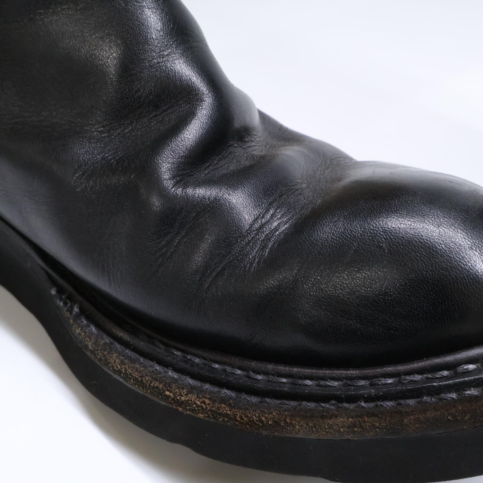 L.G.B. ルグランブルー LUNA 16WM バックジップ レザーブーツ