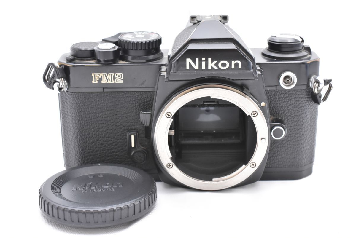 【美品】Nikon FM2 フィルムカメラ Nikon FM2 ブラック 最終後期型 CE刻印 フィルムカメラ ニコン