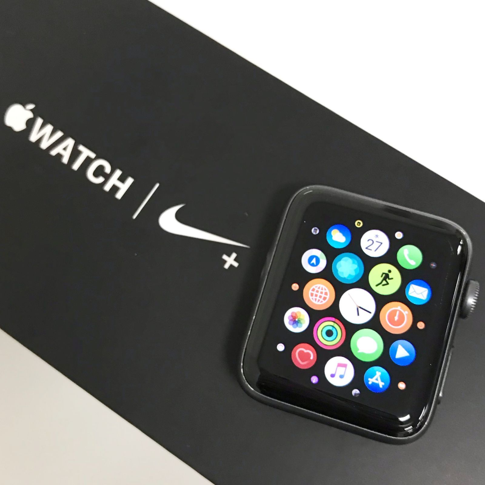 θ AppleWatch Series 2 Nike+ 42mm スペースグレイ - 買取ELITE