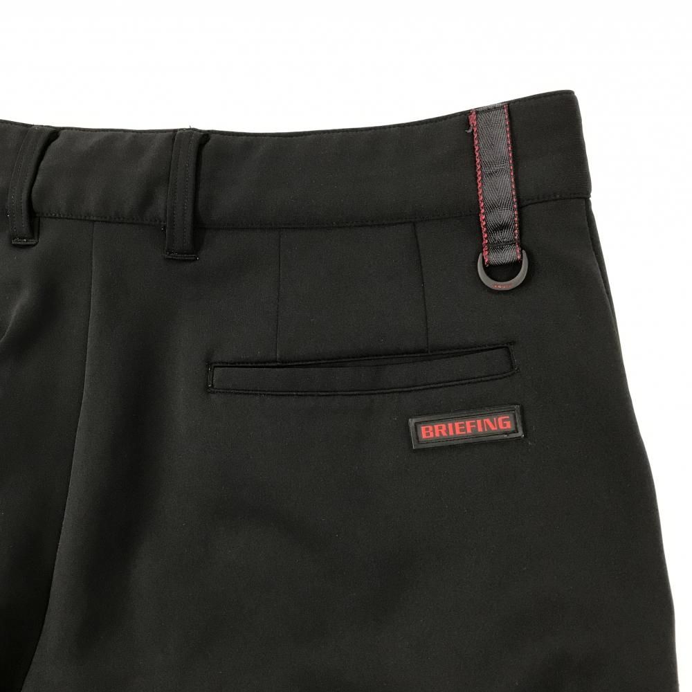 ブリーフィング ハーフパンツ 黒 ストレッチ ウエスト裏メッシュ＆調節紐付 メンズ M ゴルフウェア BRIEFING WWW_OLIVIERBERNSTEIN_COM