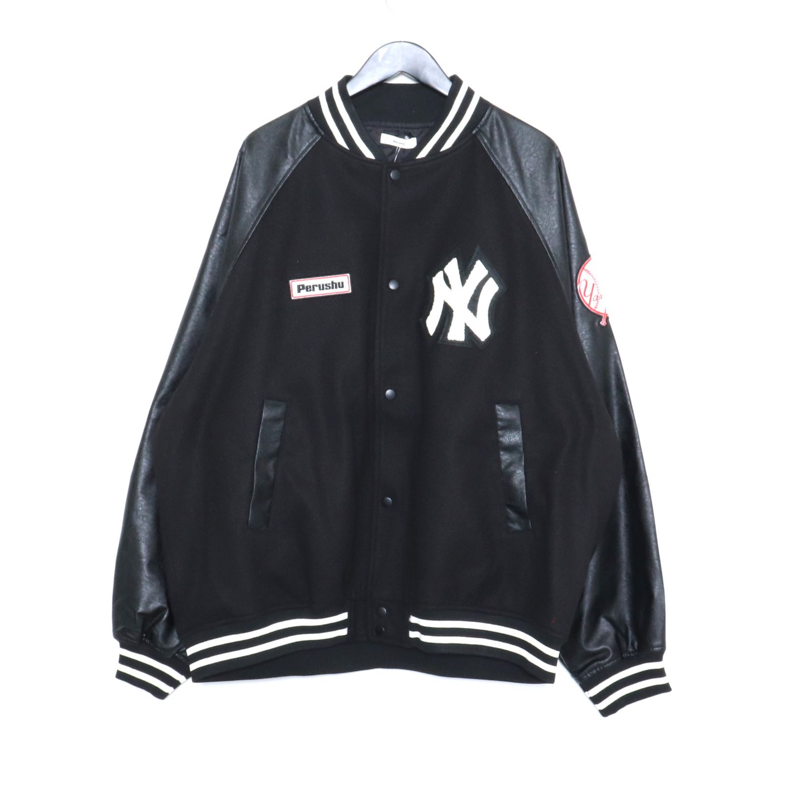 PERUSHU × MLB オーバーサイズスタジャン XL - GRAIZ-UsedBrand Shop