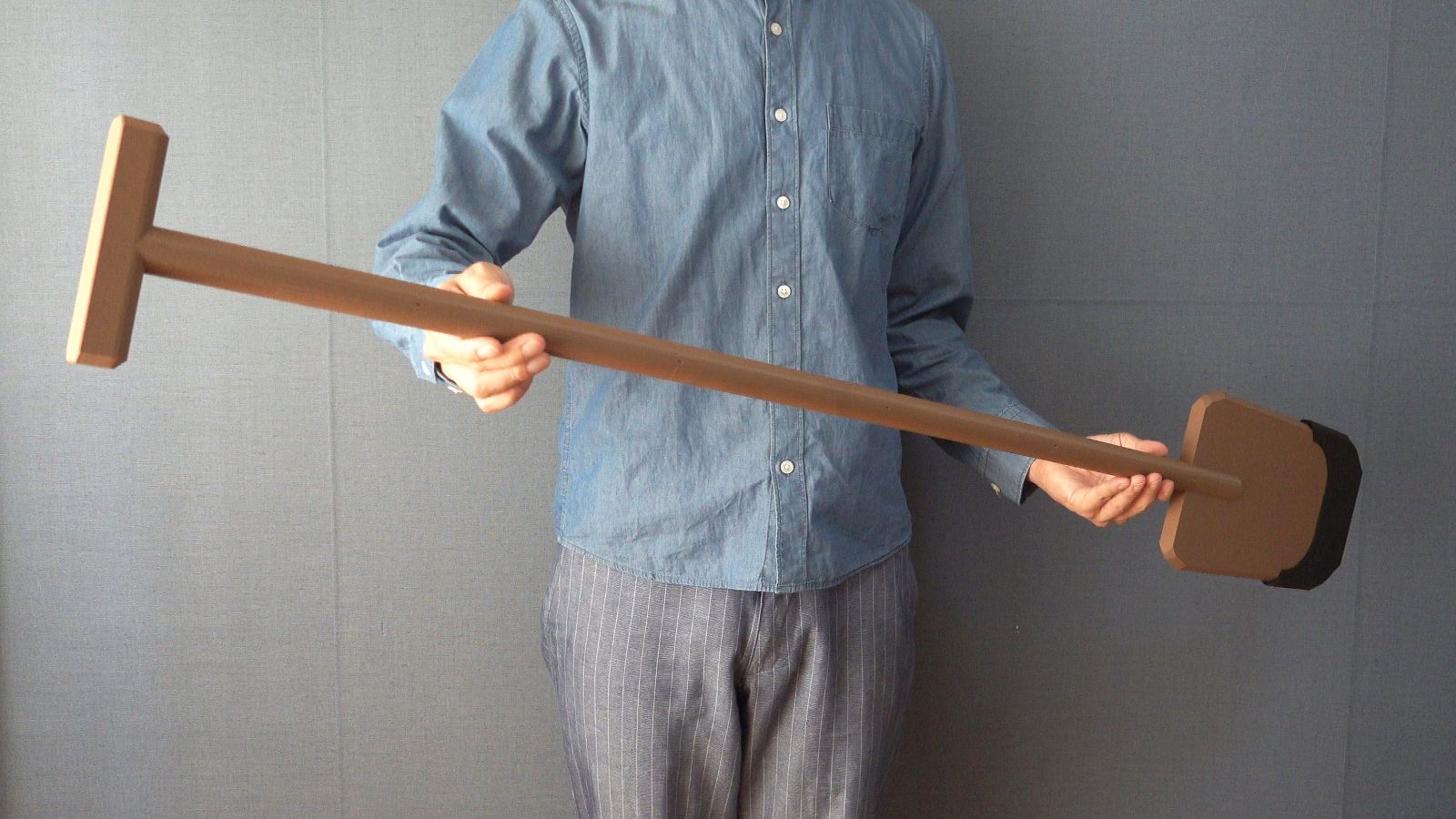 コスプレ小道具/踏鋤/忍たま/綾部喜八郎風/ふみすき/武器/忍たま乱太郎/