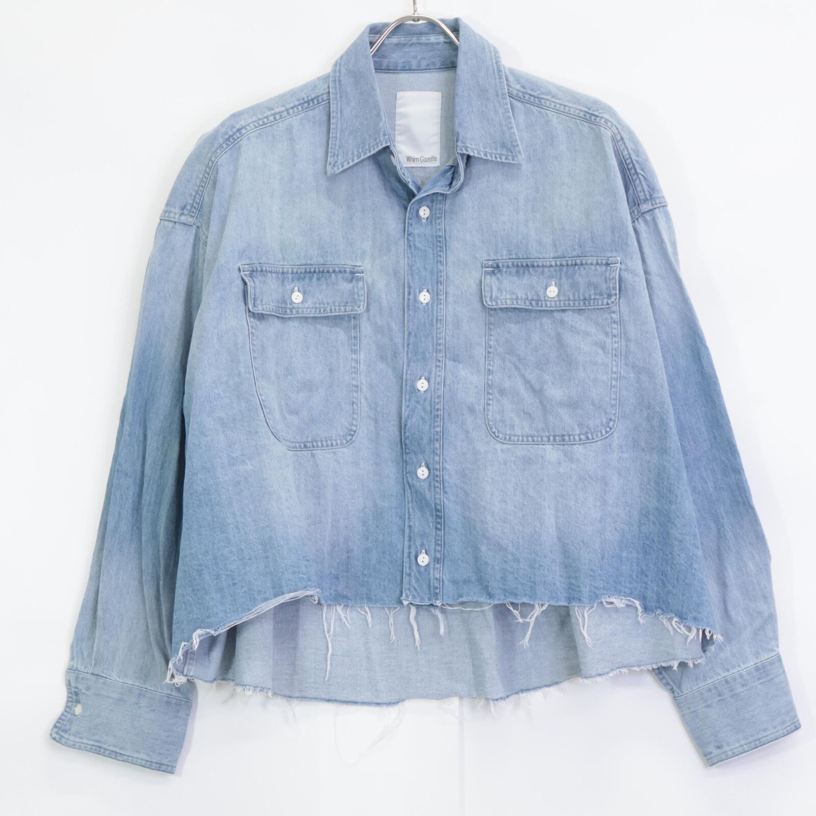 Whim Gazette 【15th Anniversary】デニムシャツ Whim Gazette(ウィム ガゼット)の【15th Anniversary】デニム