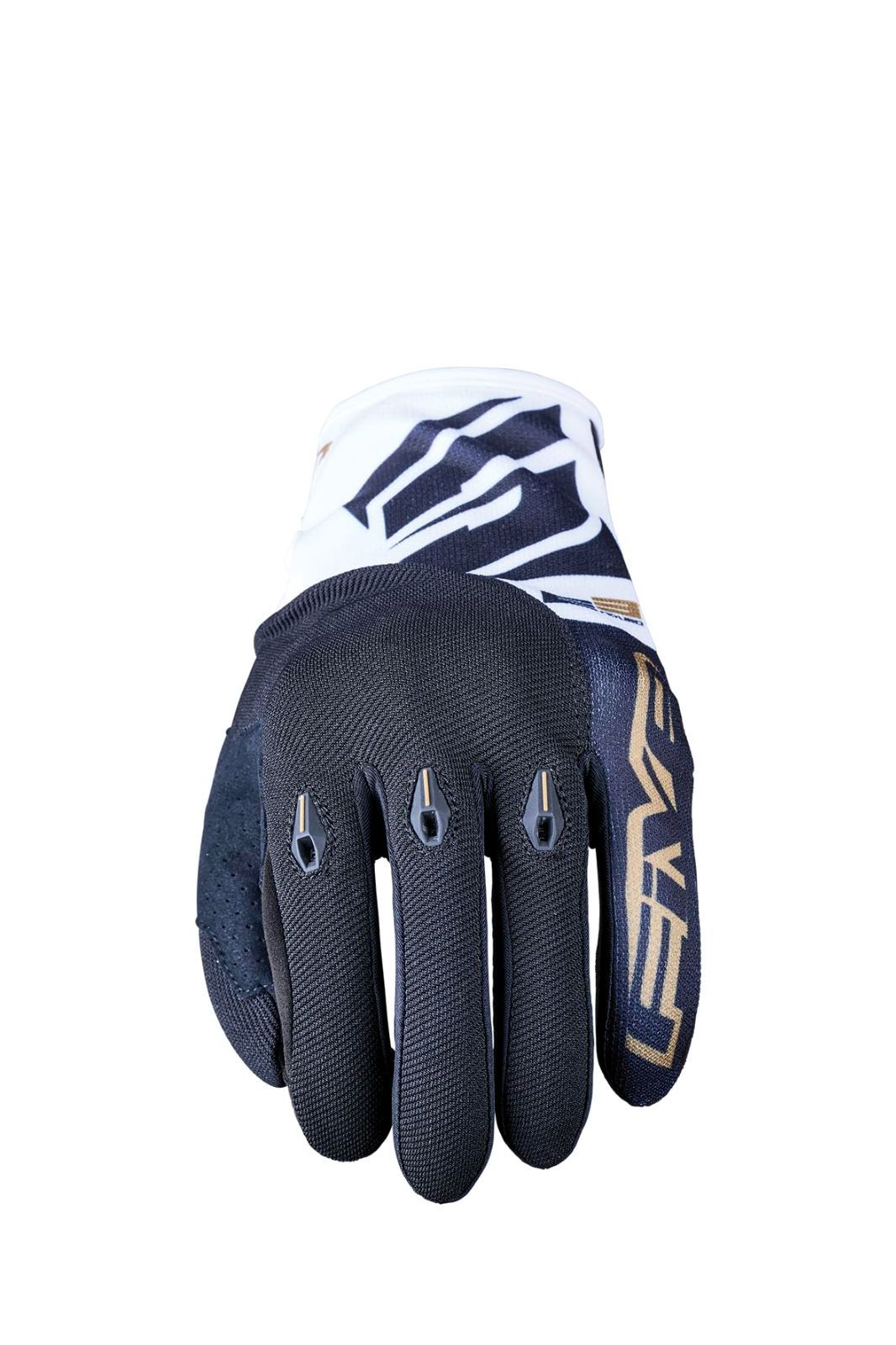 ファイブ FIVE バイクグローブ ホワイト ブラック ゴールド サイズ L E 3 EVO グローブ