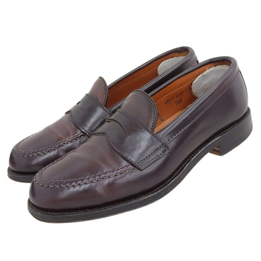 Alden オールデン コードバン コインローファー シューズ メンズ