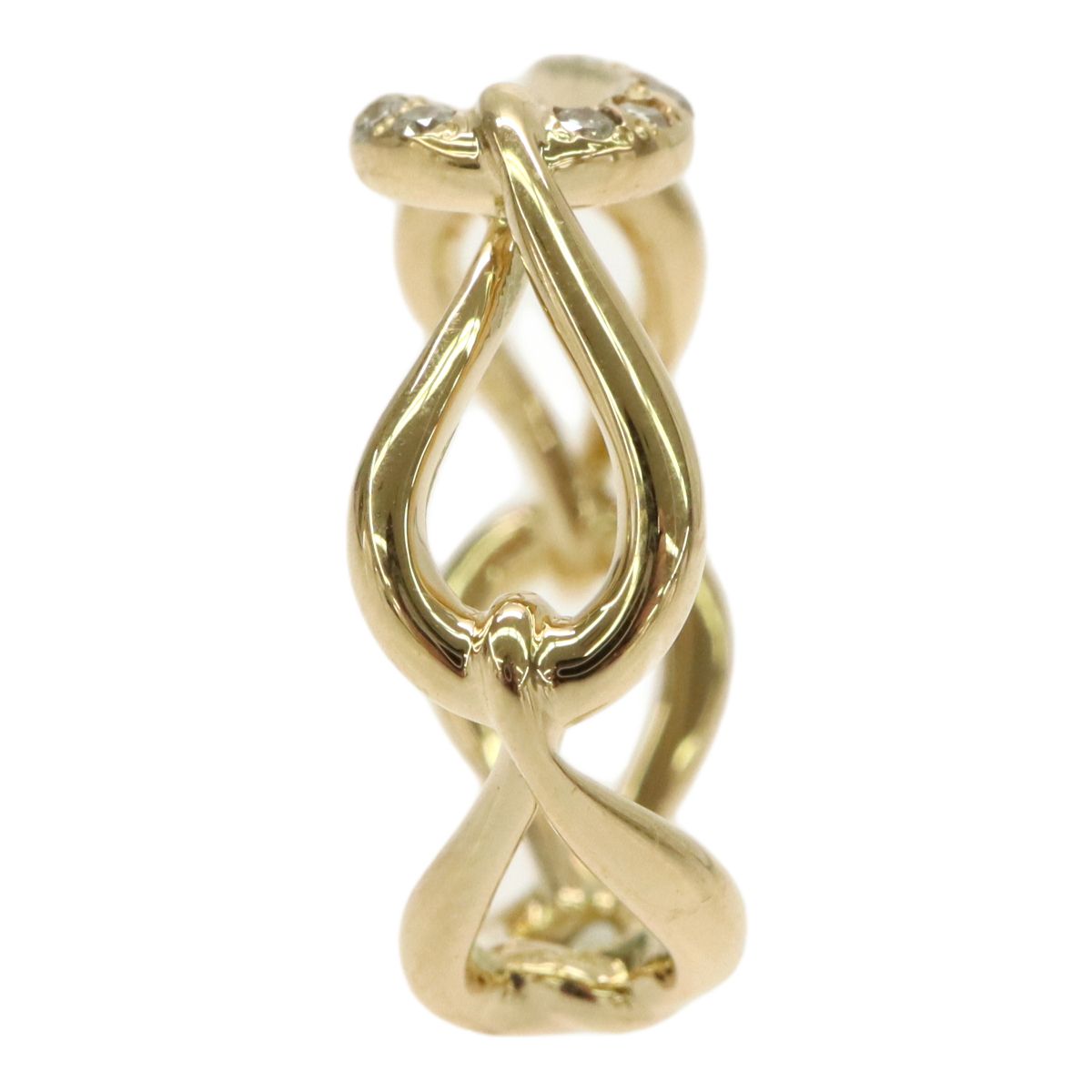 RUGIADA ルジアダ 750YG 18金イエローゴールド K18 露モチーフ