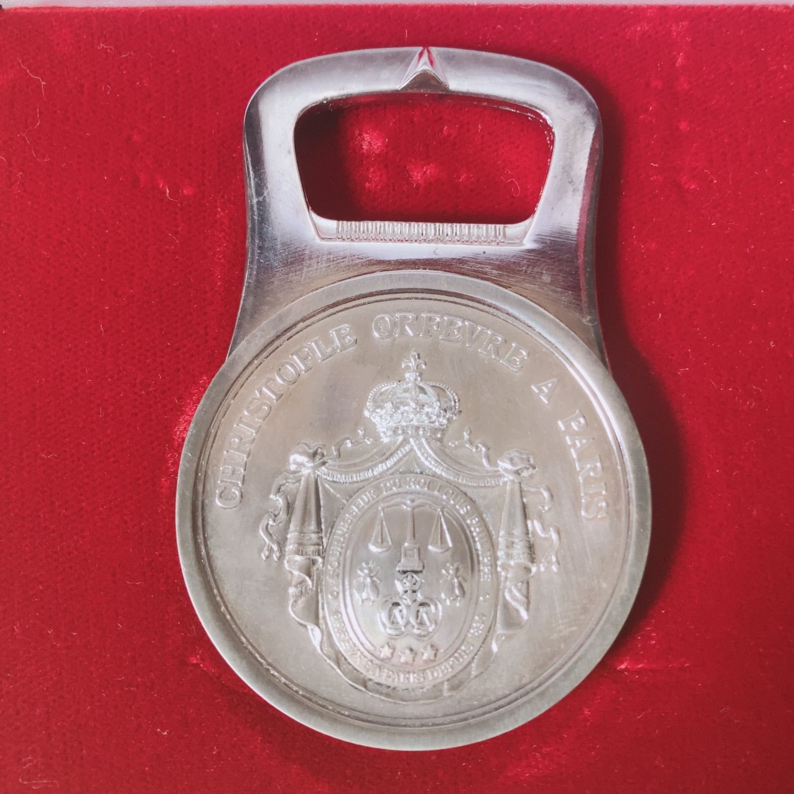HK23 christofle クリストフル 栓抜き 大林組100周年記念品