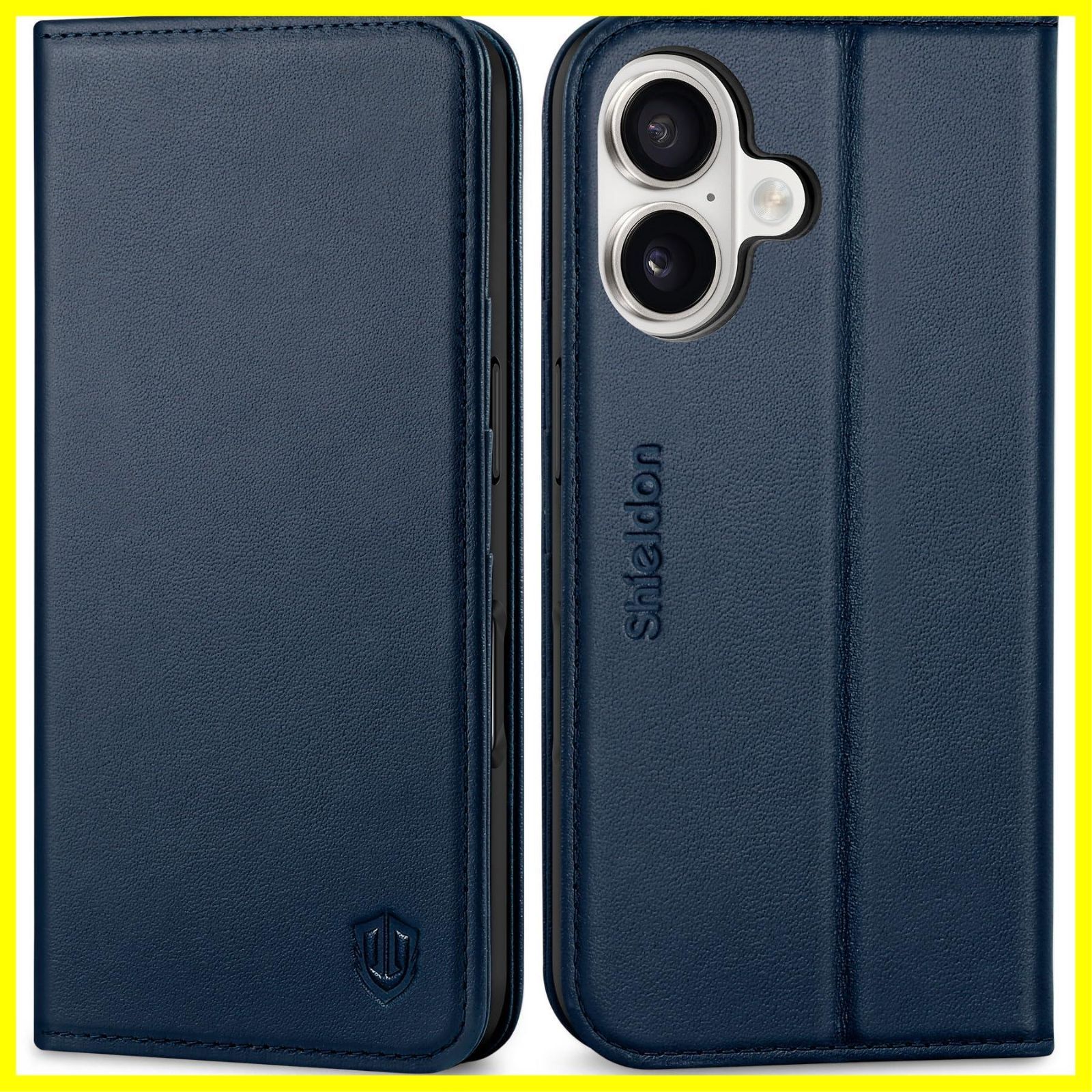 【売れてます】アイホン 全面保護 16 [RFIDブロッキング] 衝撃吸収 対応 対応 TPU素材 スマホケース マグネット内蔵 横置きスタンド機能 2024年発売 カード収納 スマホカバー 6.1インチ対応 あい