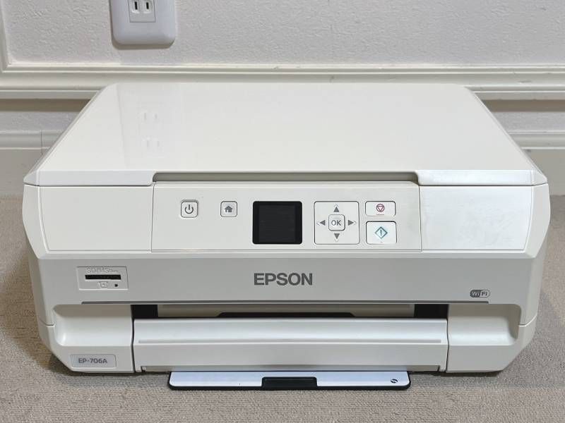EPSON カラリオ EP-706A 14年製 プリンター 動作ok!