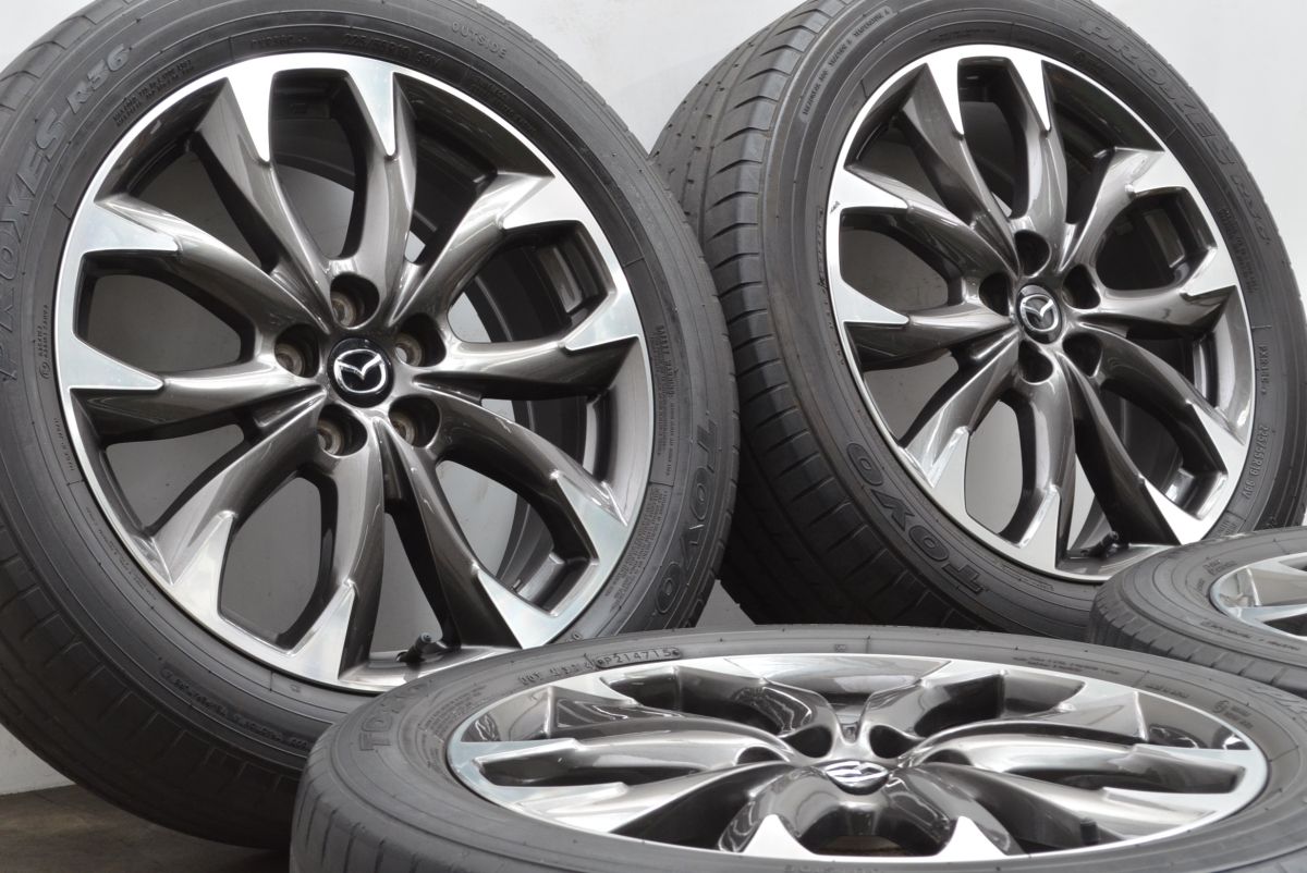 交換用に】マツダ CX-5 純正 19in 7J +50 PCD114.3 トーヨー 