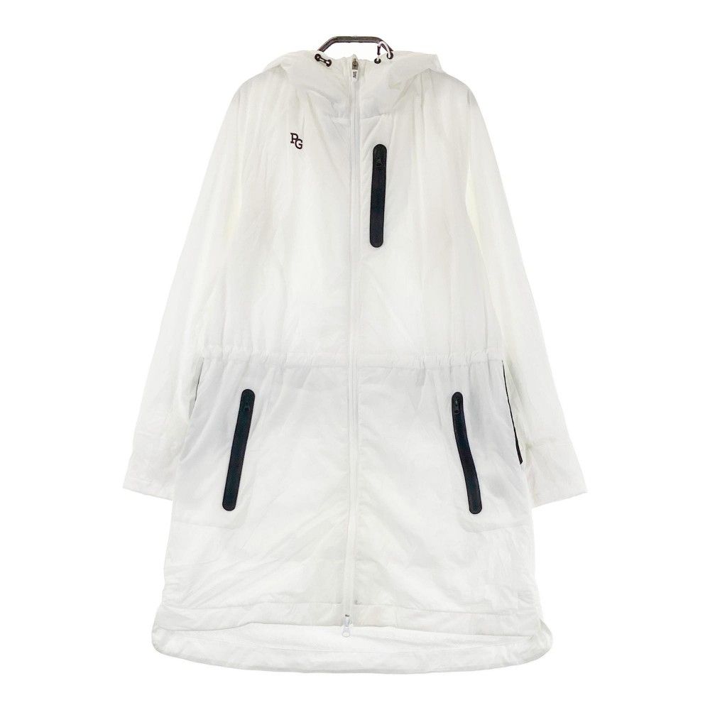 パーリーゲイツ レディース ワンピース ホワイト サイズ0 サイズ：0 PEARLY GATES パーリーゲイツ 中綿 ジップワンピース