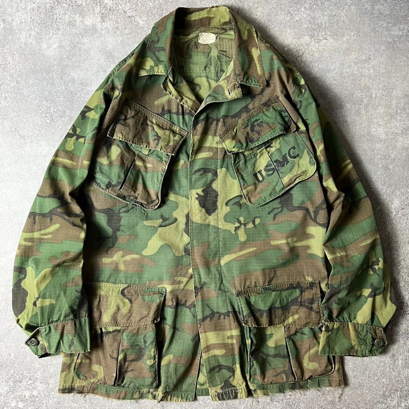 60年代 ジャングルファティーグ 4th S-R デッドストック DEAD STOCK 60s U.S.ARMY ジャングルファティーグジャケット 4th
