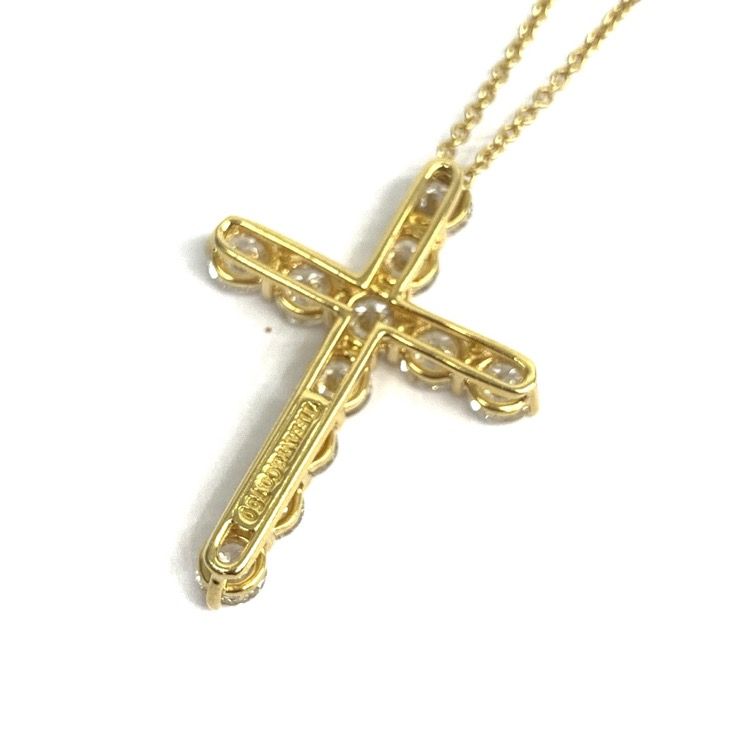 ティファニーダイヤネックレス ティファニー TIFFANY＆CO ノターントゥラブハードタグキーダイヤ
