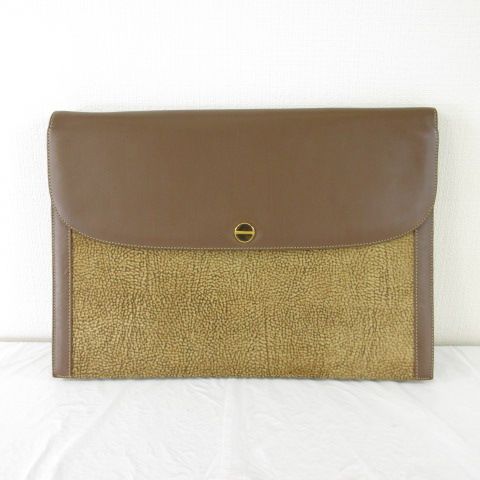 新品 未使用 ボルボネーゼ ポーチ クラッチバッグ redwall BORBONESE／ボルボネーゼ／クラッチバッグ／redwallタグ付