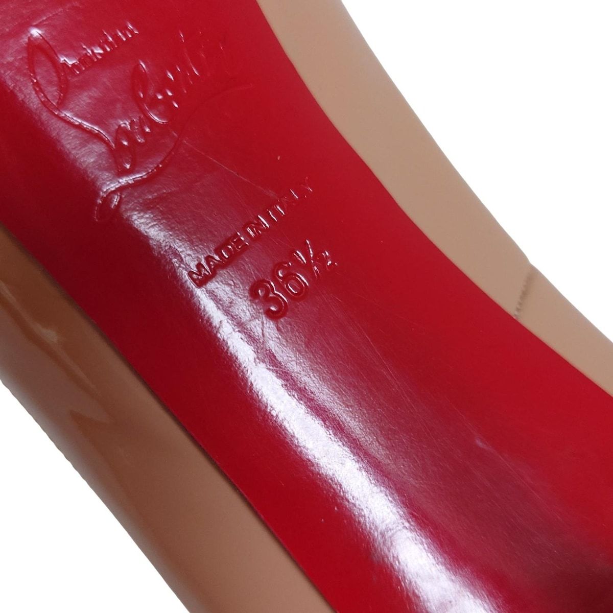 オープントゥ レザー