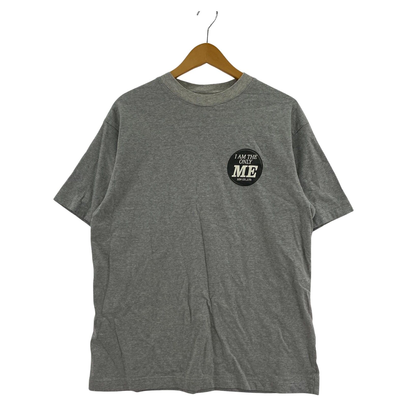 THE SHINZONE Tシャツ ダークグレー 半袖 Shinzone（シンゾーン）】CREW NECK T-SHIRT 丸胴Tシャツ