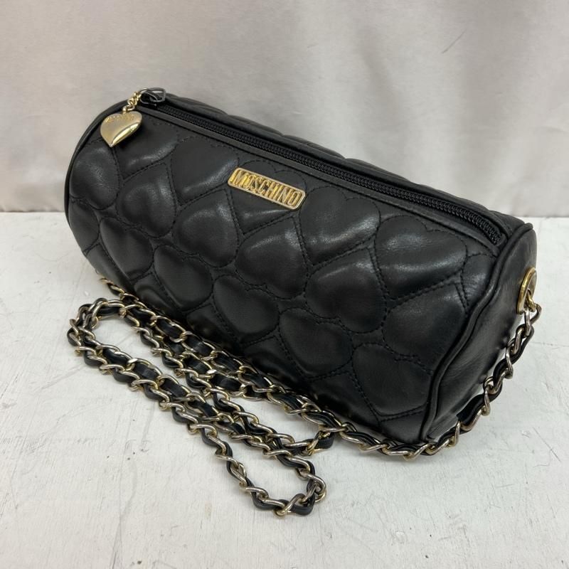 MOSCHINO モスキーノ ショルダーバッグ ハート キルティング