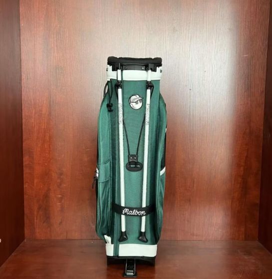 マルボンゴルフ キャディバッグ malbon golf セルフスタンド緑色GRE - メルカリ